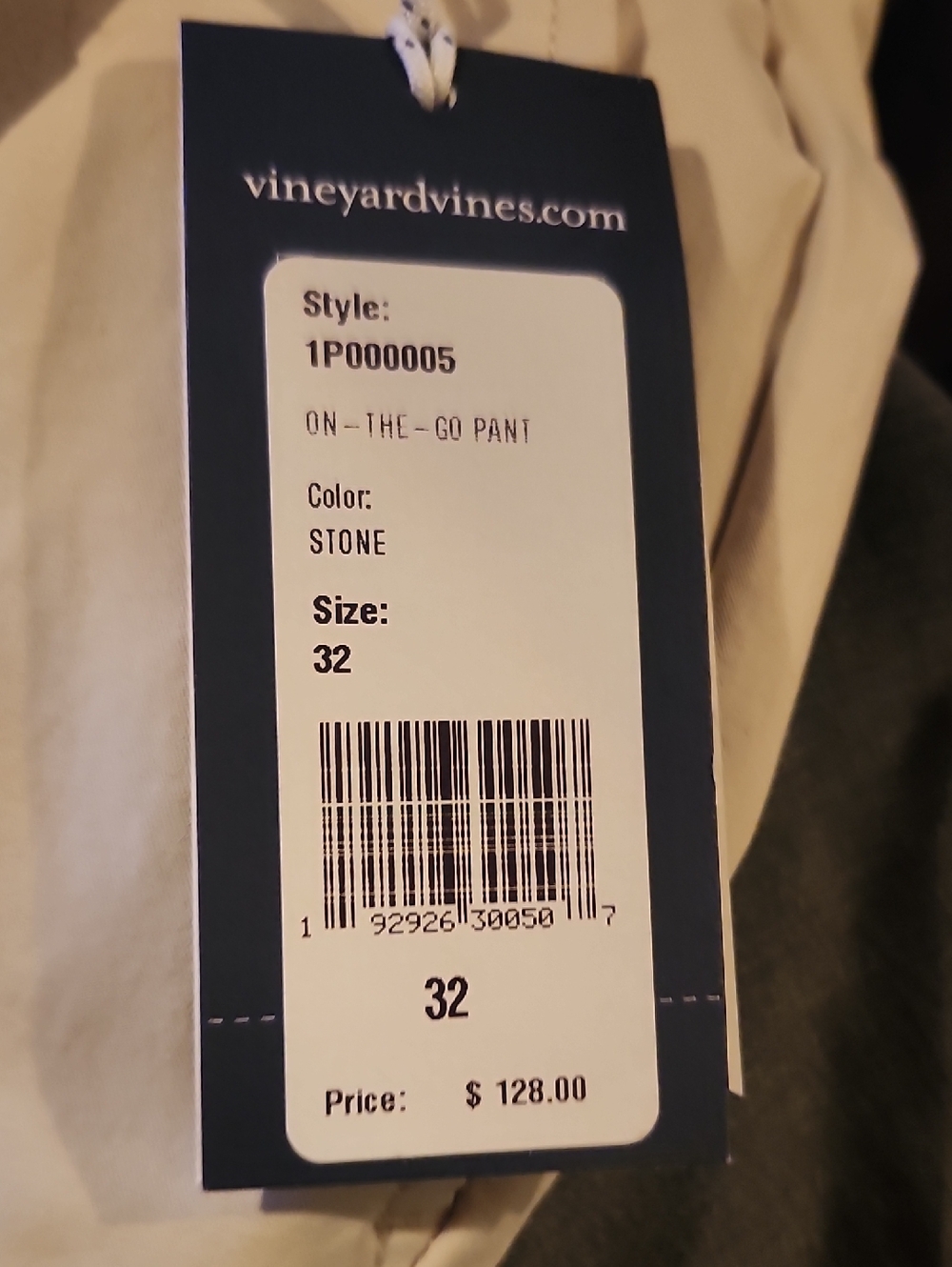 PAIGE Stone On-The-Go Men’s Pants Reg. $2800.00